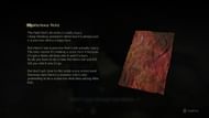 The Mysterious note (Image via KONAMI)
